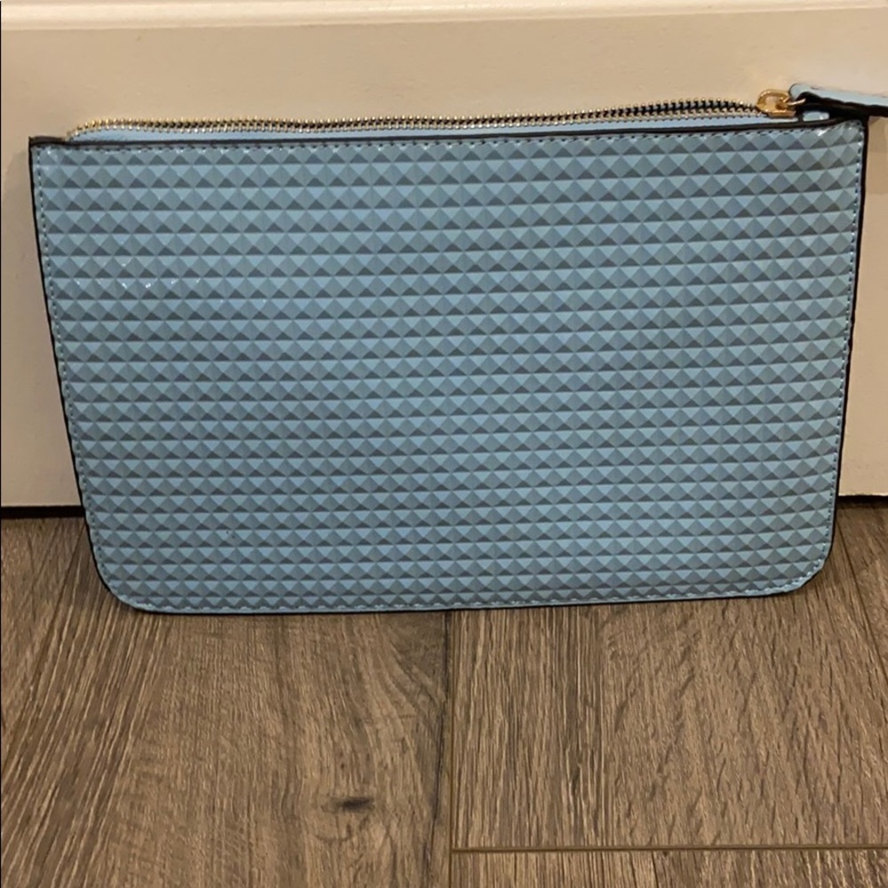 Blue Spiked clutch BRAND NEW!!